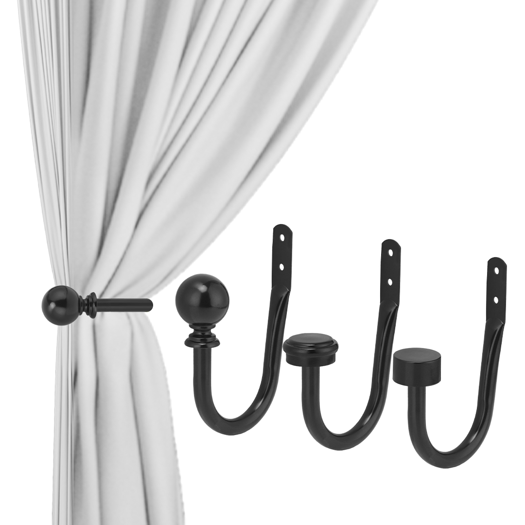 U-shaped curtain hook