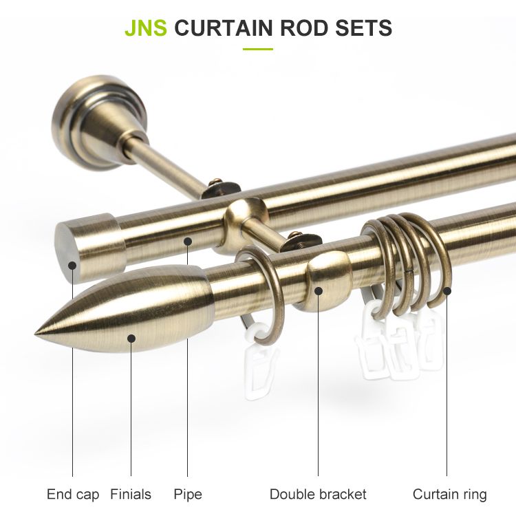 extendable shower curtain rod