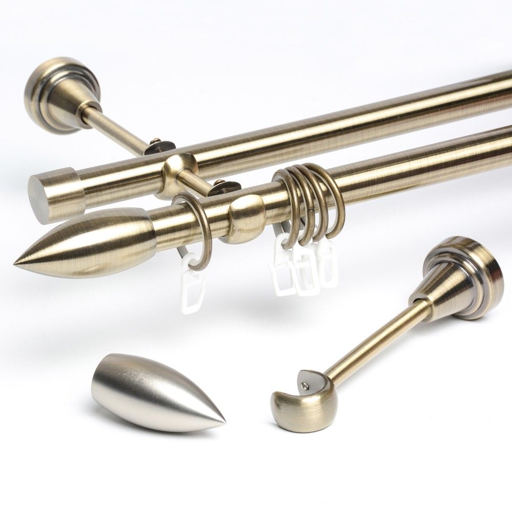 extendable metal curtain rod