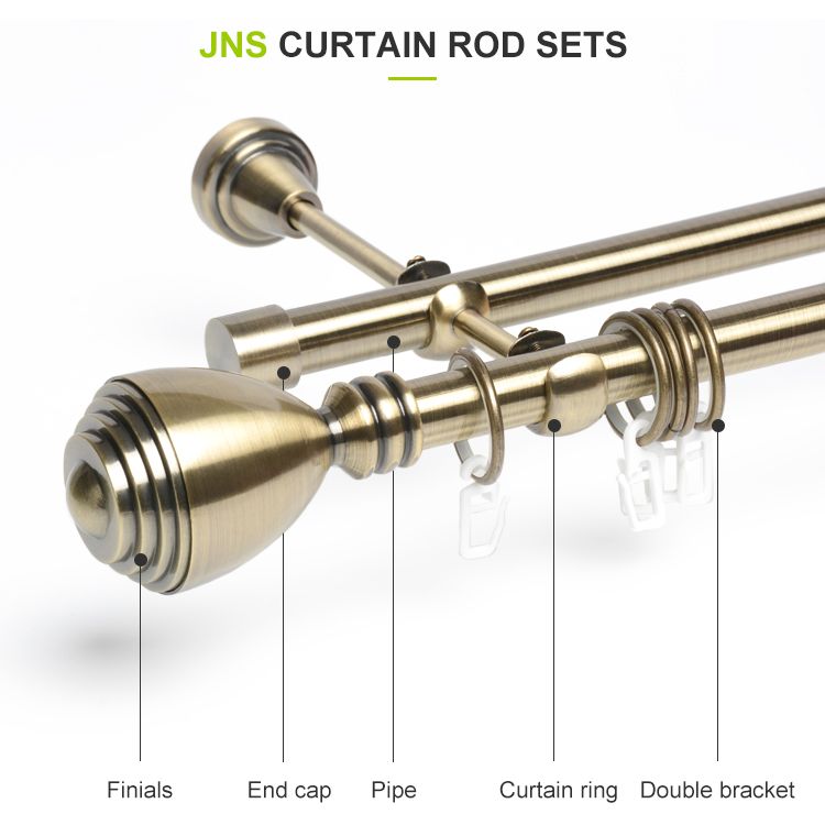 curtain rod accessories set