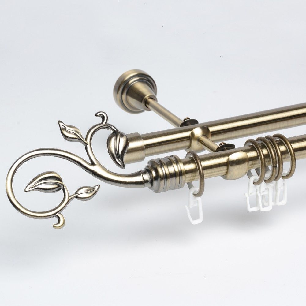 new curtain single rod hardware set