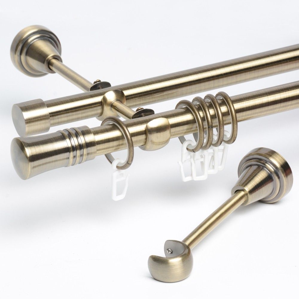 arrow curtain rod finials