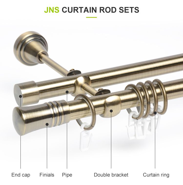 beautiful curtain rod finials