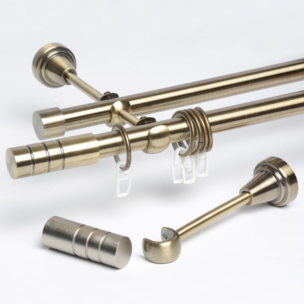 aluminum tension curtain rod