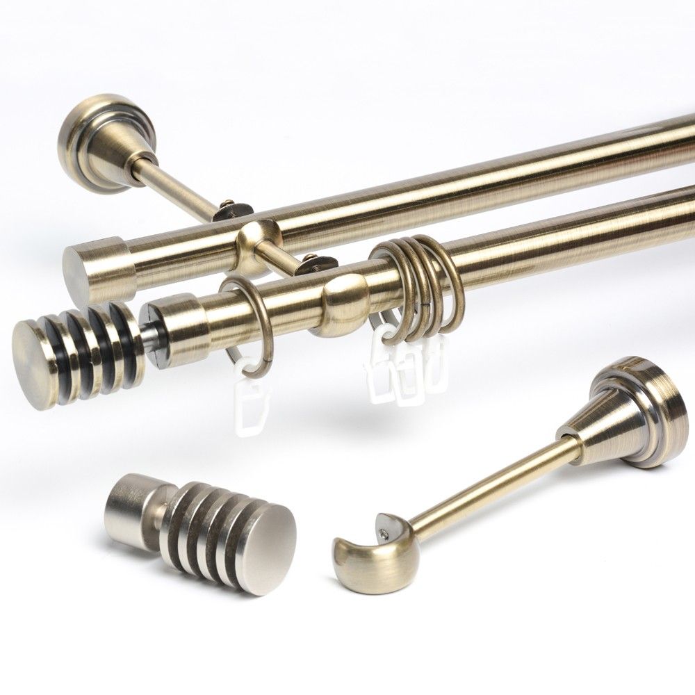 curtain rods sets metal