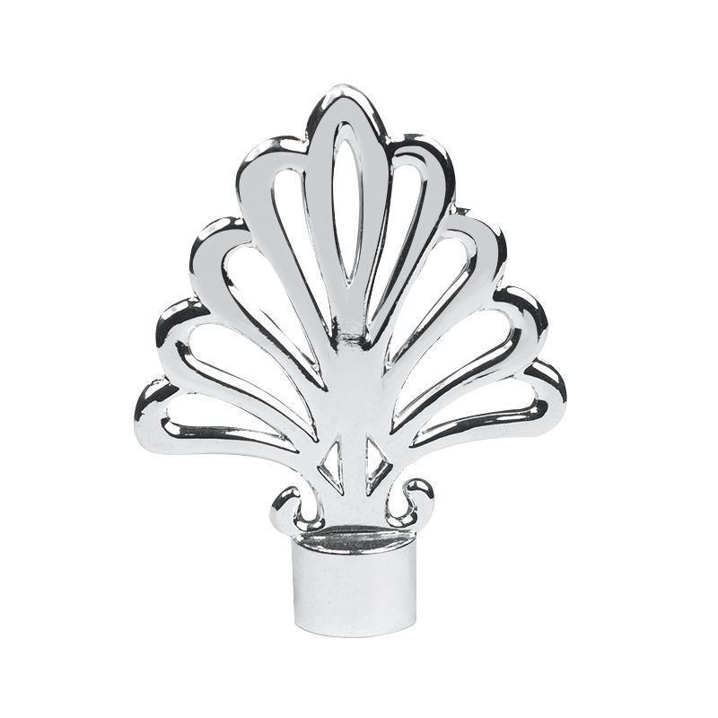 crystal glass finials for curtain rods