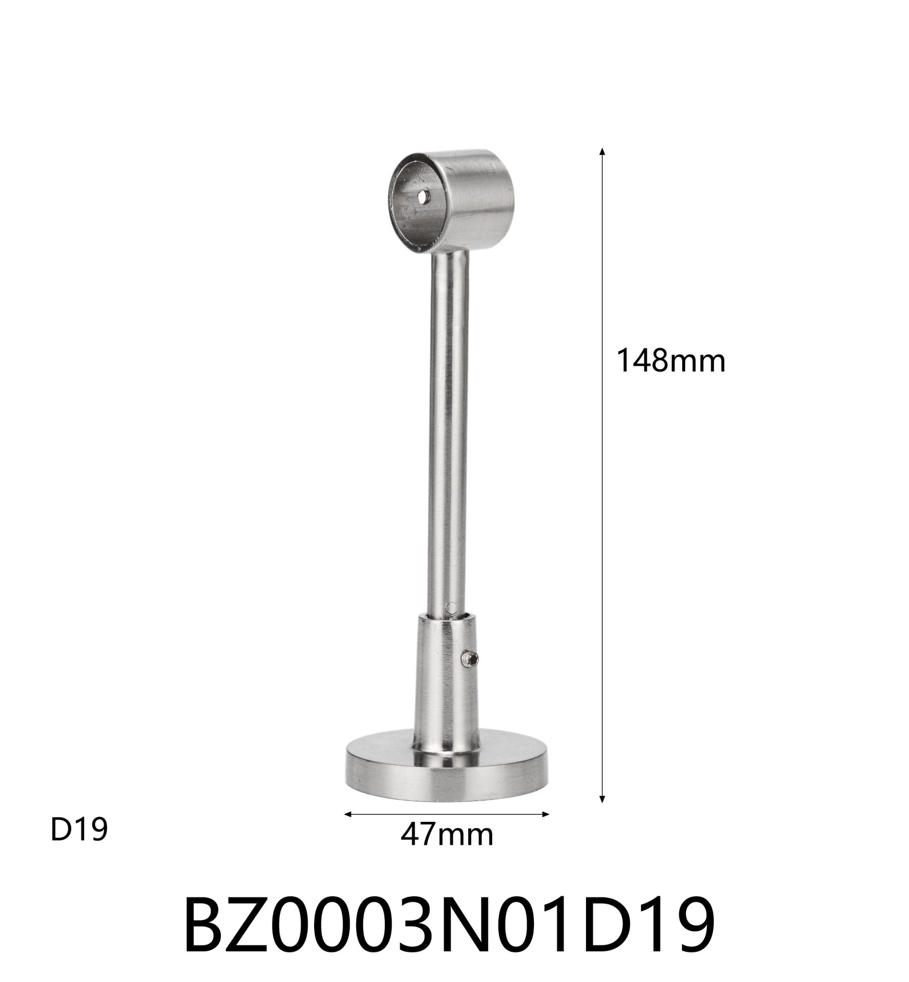 eyelet curtain pole brackets