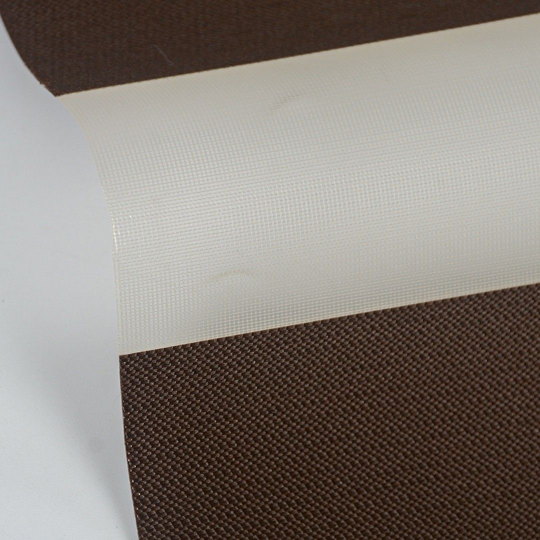 Polyester roller shutter fabric