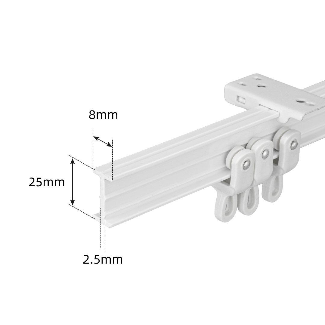 PVC soft scenery curtain track