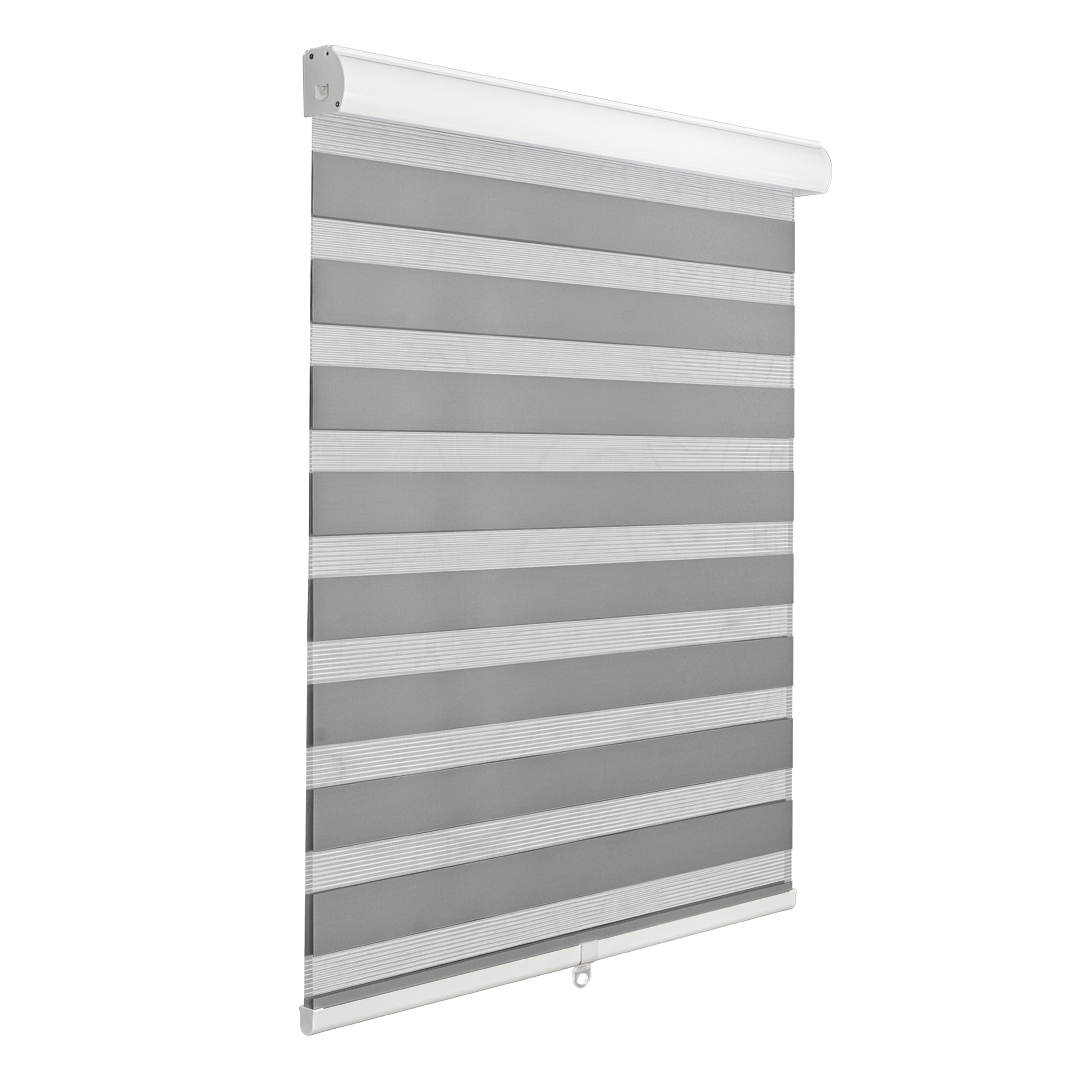 Grey Zebra Blinds