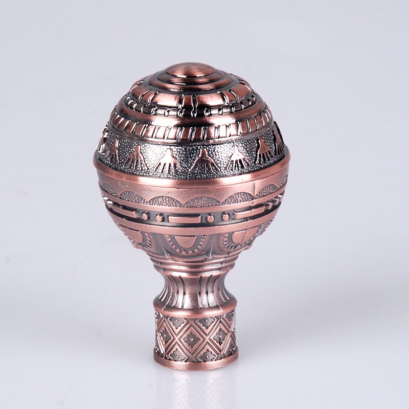 STARDECO wholesale curtain accessories finial Diameter16/19/22/25/28mm for curtain rod home decorative pole hardware cap